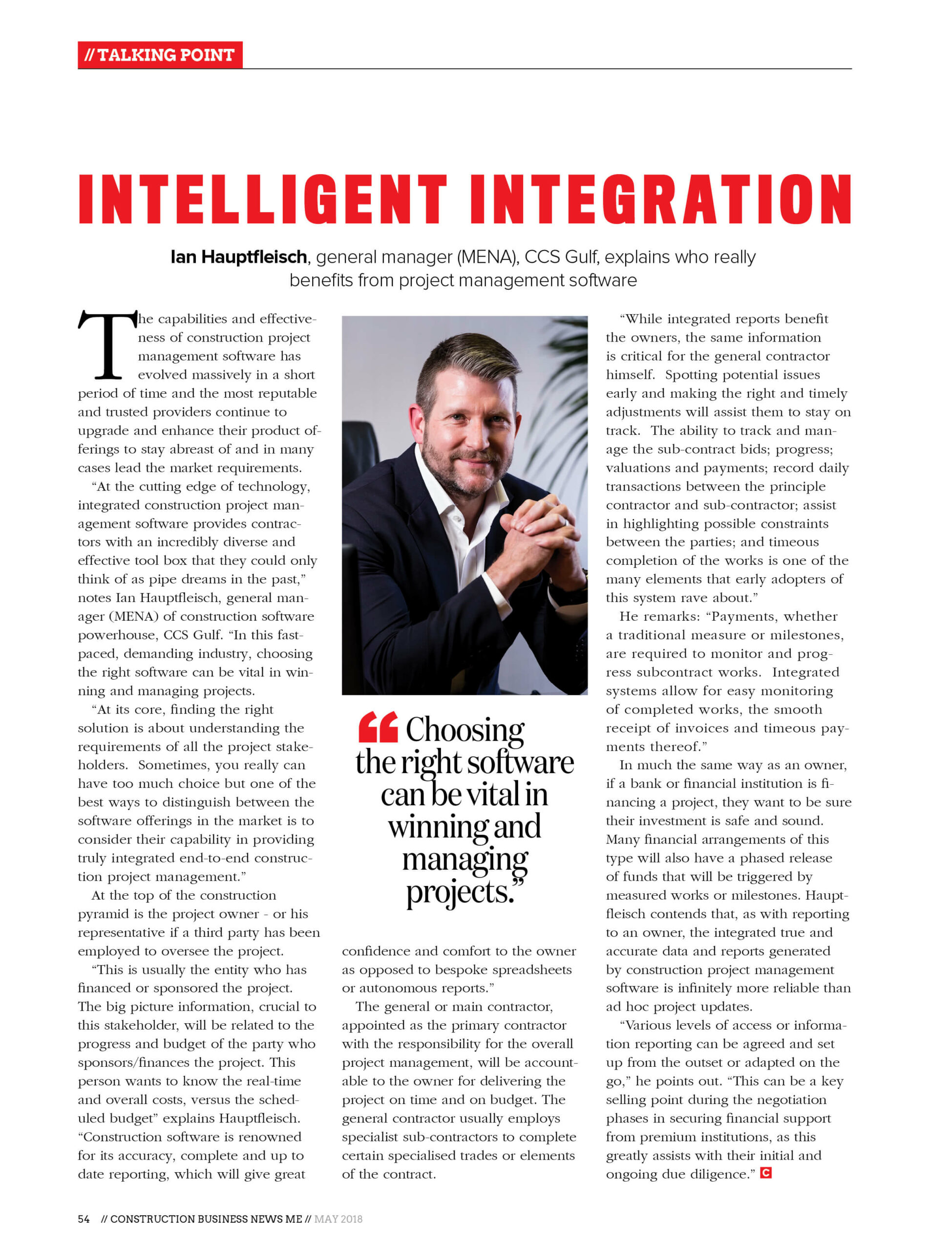 Intelligent Integration with Ian Hauptfleisch