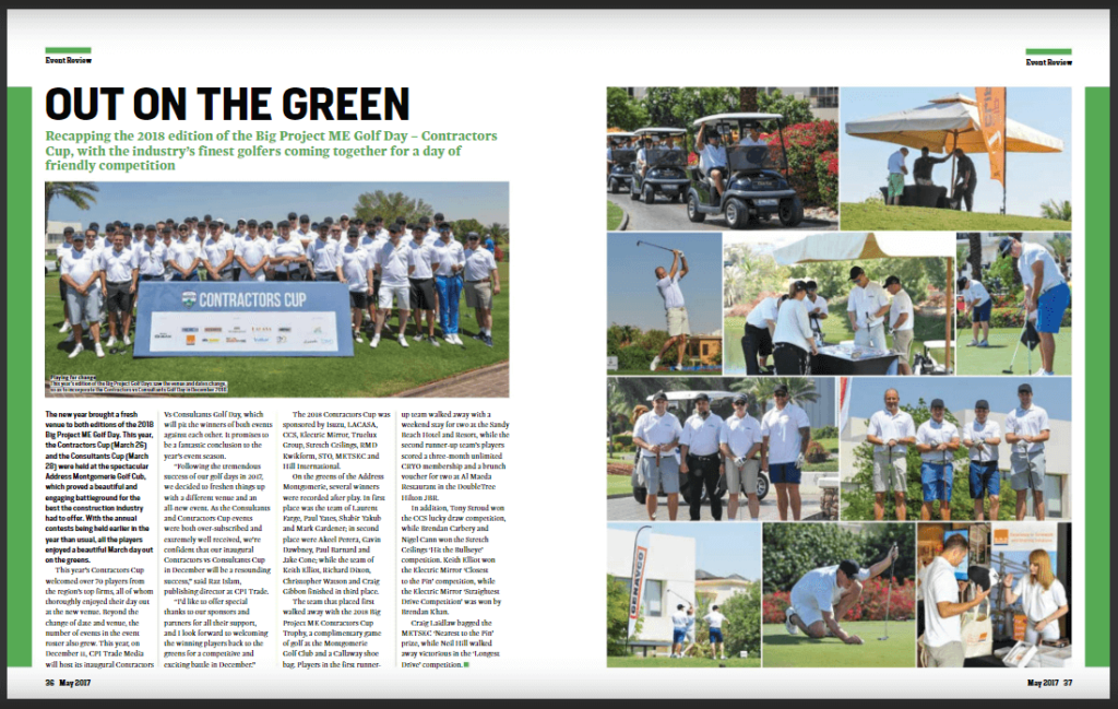 Big Project Golf Day March 2018