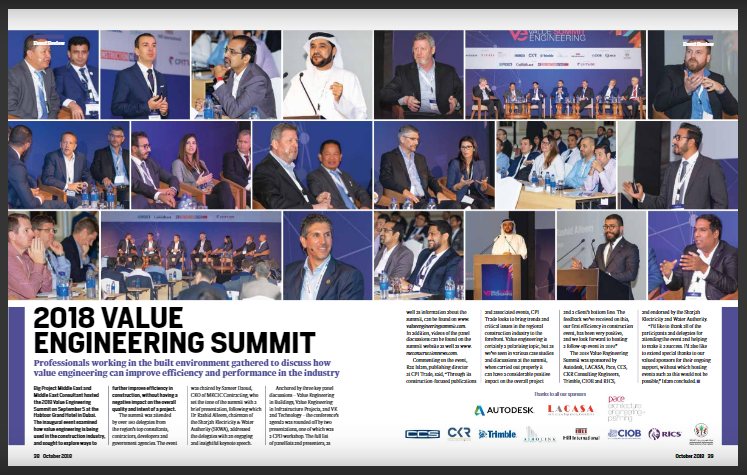 Value Engineering Summit 2018